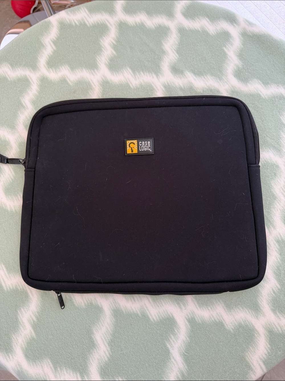 Case Logic Black Laptop or Tablet Sleeve - Protective Neoprene Case 13.5x11”